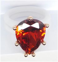 Anello Moviestone Donna in Argento Quarzo OVERGOCCIA02-14 - OVERGOCCIA02-15